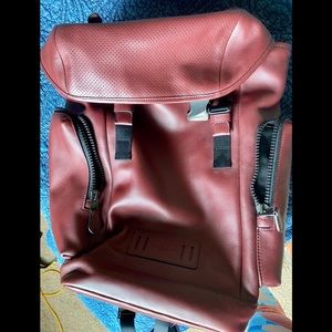 Coach Men’s Leather Backpack Ranger